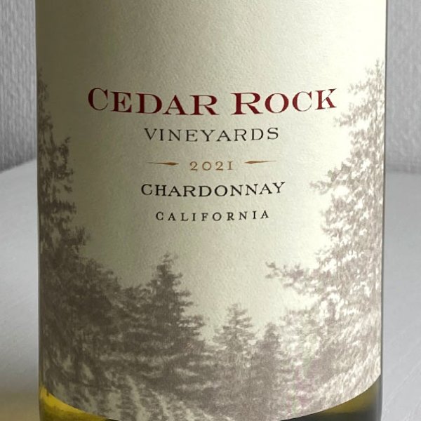 画像2: 2021年シダー・ロック・シャルドネ 750ml (2)
